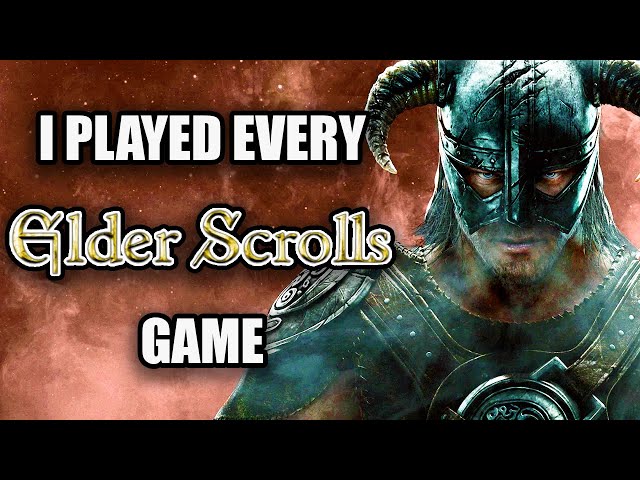 I Played Every Elder Scrolls Game In 2021