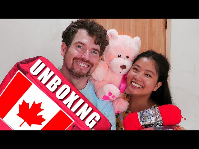 HAPPY DAY! UNBOXING A PACKAGE FROM CANADA | ISLAND LIFE