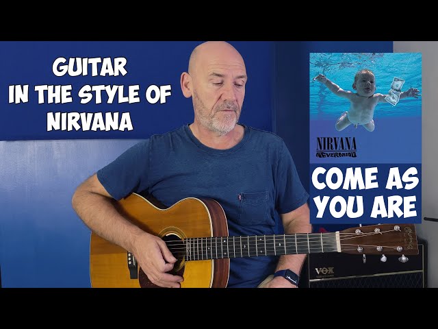 Nirvana Style | Come As You Are | Acoustic guitar lesson