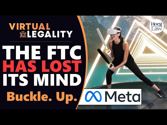 FTC GONE WILD - NO DEAL IS SAFE | Not Meta, Not Microsoft, Not Activision  (VL697)