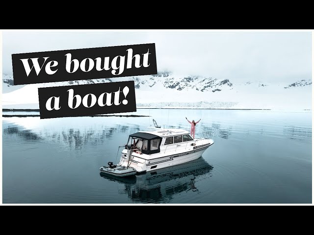 WE BOUGHT A BOAT | Boat Tour | SVALBARD 4k