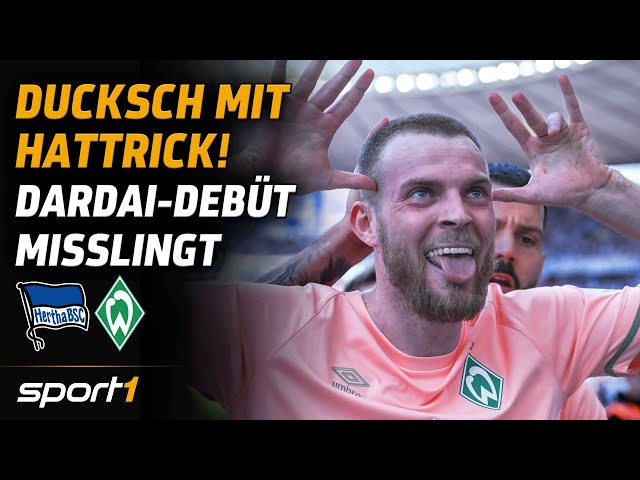 Hertha BSC - Werder Bremen | Bundesliga Tore und Highlights 29. Spieltag | SPORT1