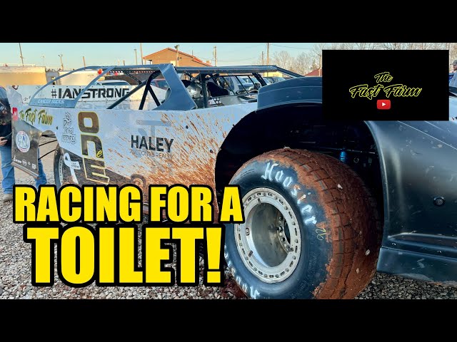 Starting Our Year Off at Clarksville Speedway Chasing TOILETS! | Fast Farm