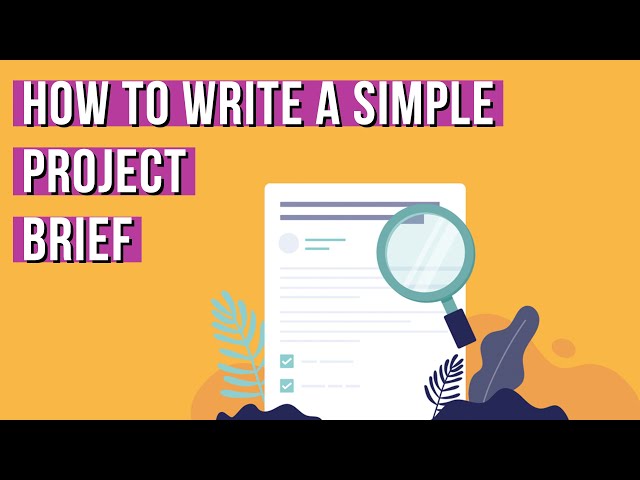 How to Write a Project Brief: Template & Examples | TeamGantt
