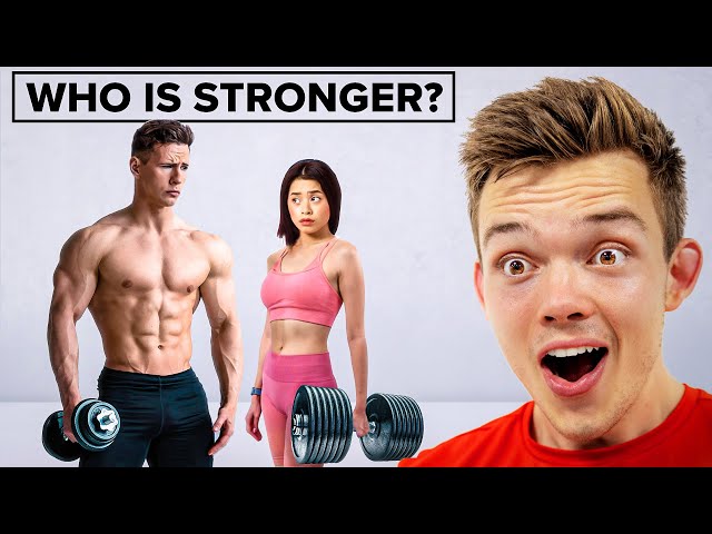 Men And Women Guess Who is Stronger!