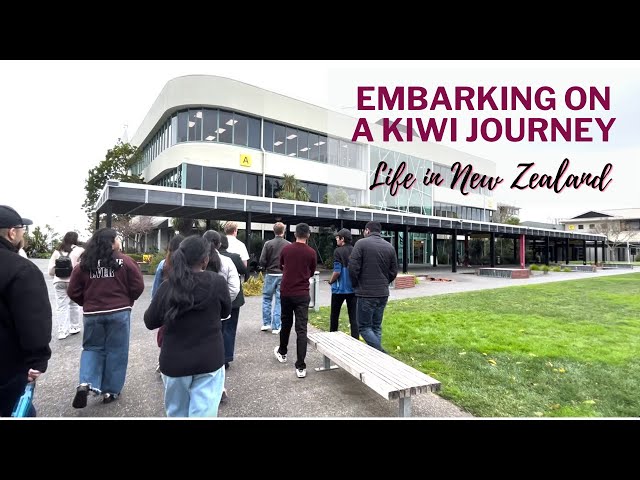 Embarking on a Kiwi Journey: My First Week in Hamilton, New Zealand 🇳🇿 | Campus Life & Orientation