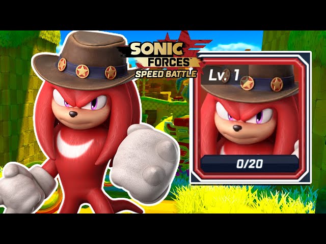 Series Knuckles Sonic Forces Speed Battle Showcase!