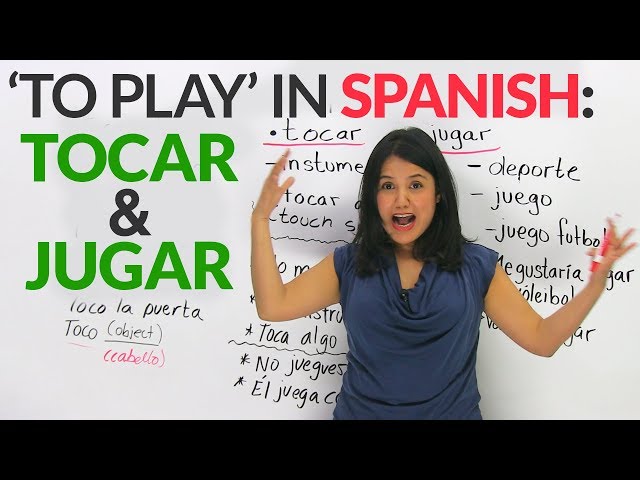 "To play" in Spanish: "JUGAR" & "TOCAR"