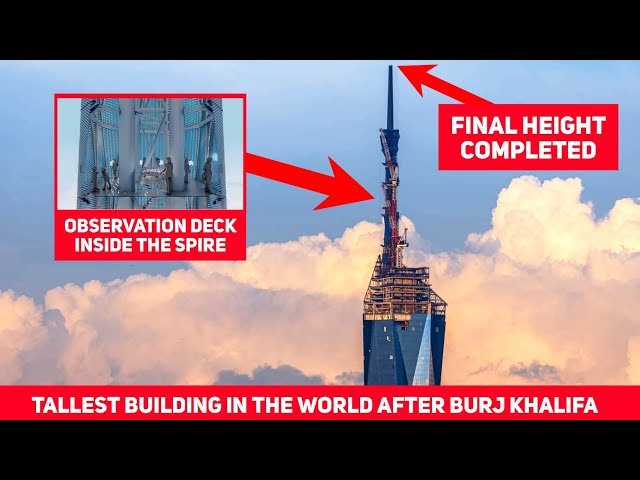 Finally, Malaysia Completes the World's Second Tallest Building's Spire!