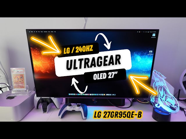 LG 27-inch UltraGear OLED Monitor Unboxing & Review : 27GR95QE-B