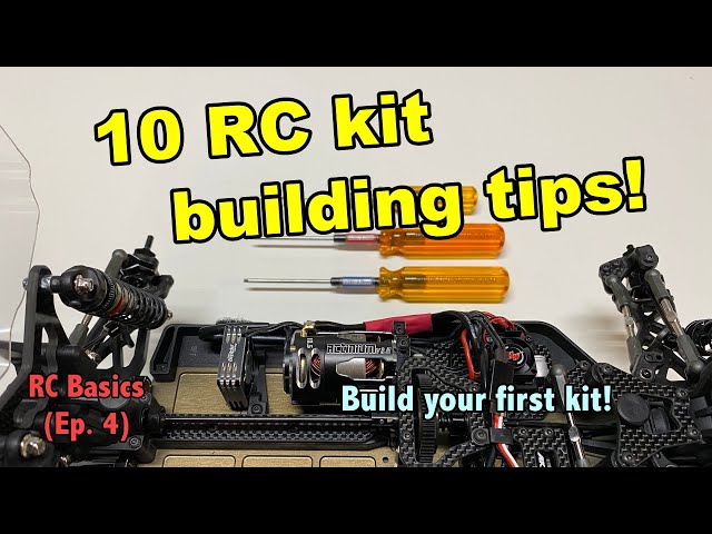 RC kit building tips (RC Basics #4)