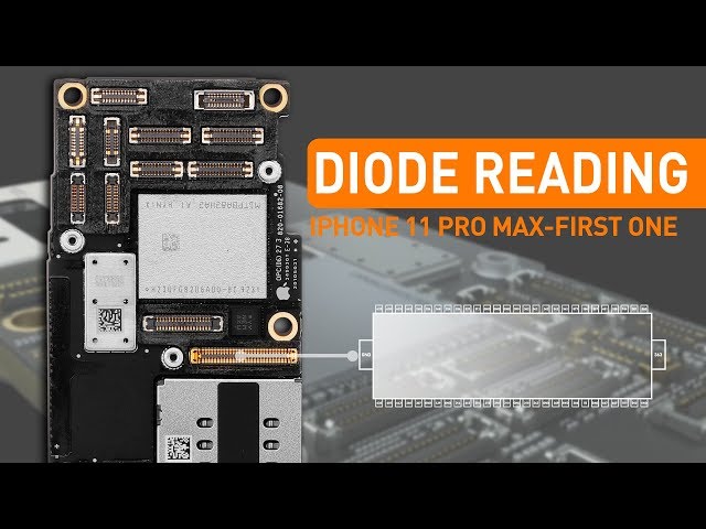 iPhone 11 Pro Max - First Exclusive Motherboard Full Diode Readings UHD 4K