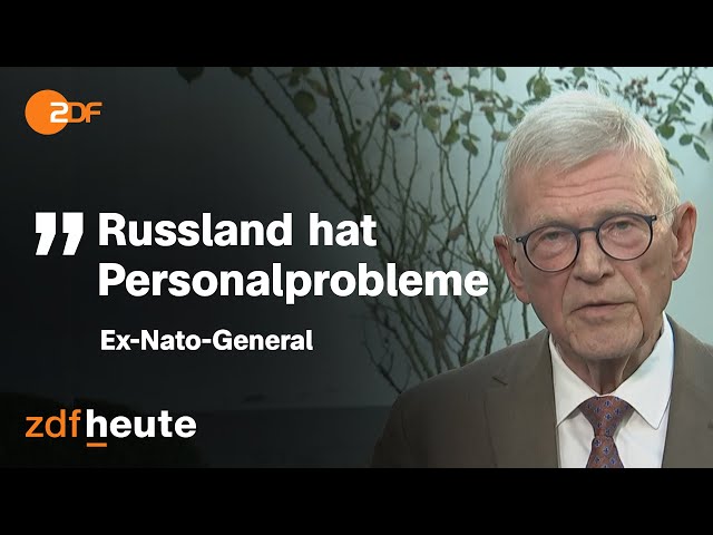 Sieg für Ukraine nur Wunschdenken, Herr Ramms? Ex-Nato-General im Interview | ZDFheute live