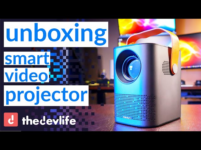 Smart Video Projector Unboxing Meauro