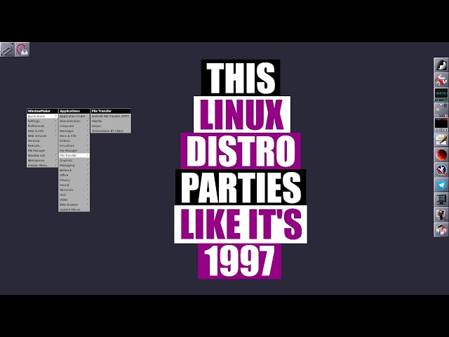 Window Maker Live - Debian With A Retro Desktop Environment