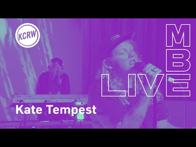 Kate Tempest performing "Lessons" live on KCRW