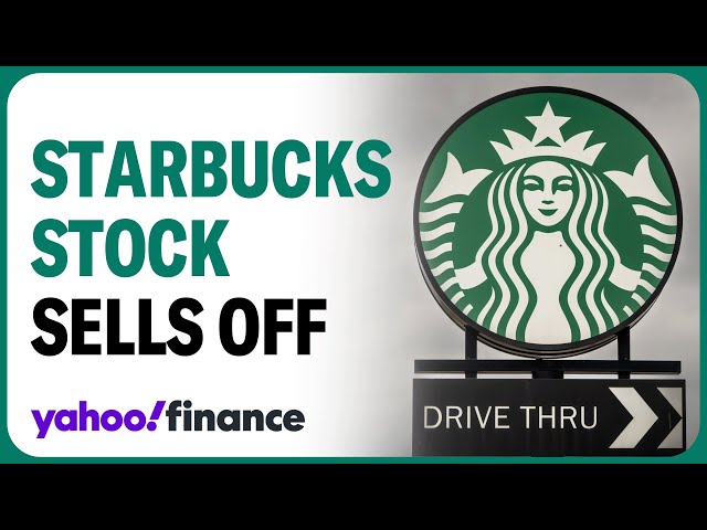 Starbucks stock sells off following Q2 earnings, sales decline