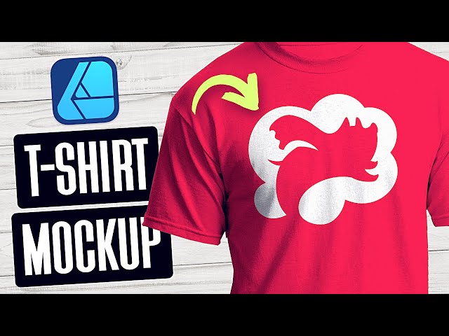 Create a t shirt mockup with Affinity Designer