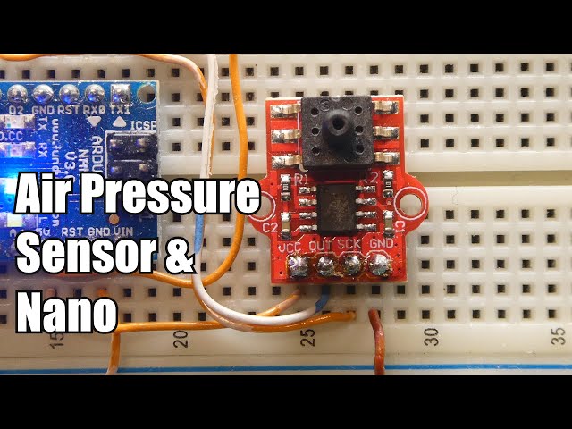Air Pressure Sensor / Breath Controller / Arduino Nano