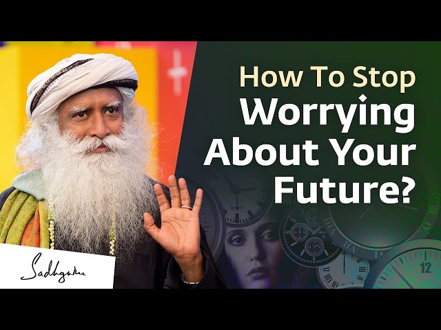 How Can We Stop Worrying About The Future | Chetan Bhagat Asks Sadhguru
