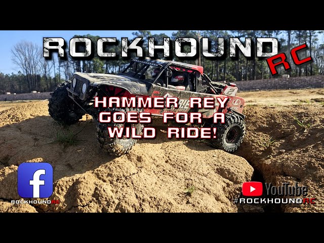Rockhound RC Adventures: Hammer Rey takes a wild ride! #rcadventure #rc #losi #offroad #racing