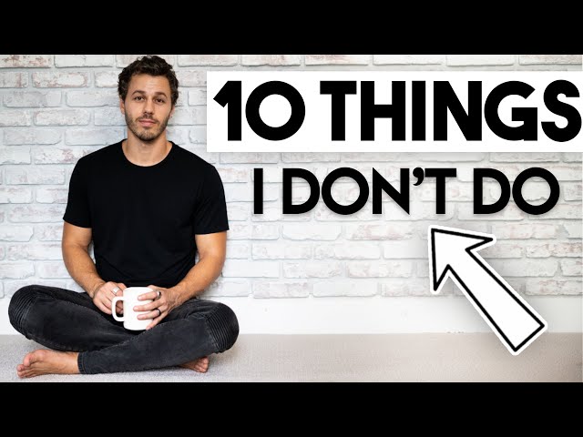 10 "Normal" Things Frugal Minimalist DON'T Do