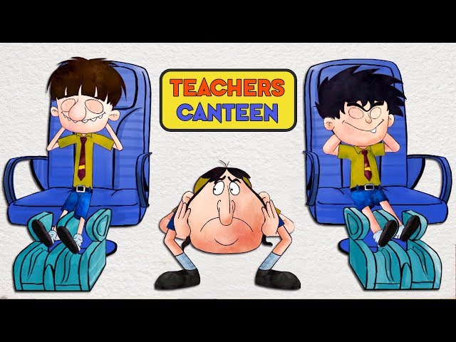 Teacher's Canteen - Bandbudh Aur Budbak New Episode - Funny Hindi Cartoon For Kids