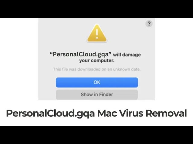 PersonalCloud.gqa Will Damage Your Computer - Removal