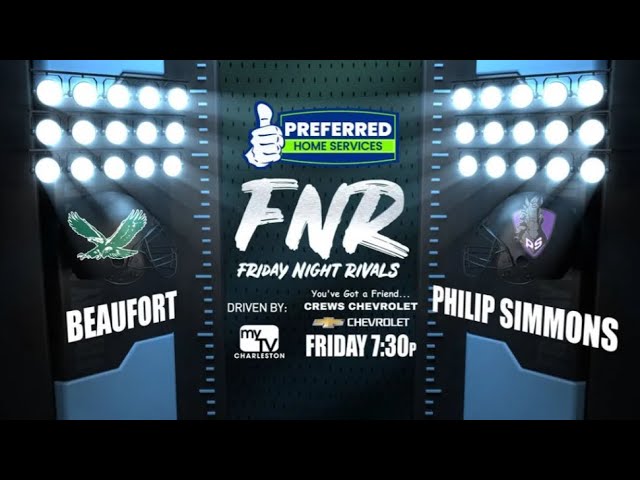 Beaufort vs. Philip Simmons | WATCH LIVE | Friday Night Rivals