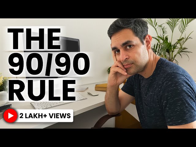 MINIMALIST RULES - CHANGE YOUR GAME in 2024! | Ankur Warikoo Hindi