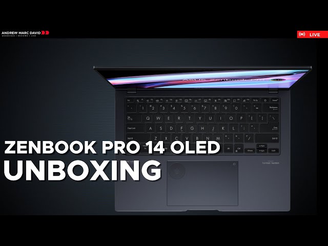 ASUS Zenbook Pro 14 OLED (UX6404) - Live Unboxing
