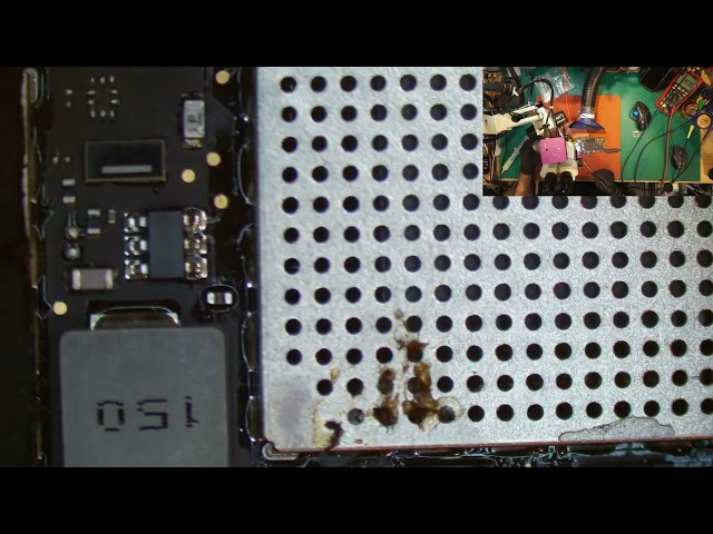 Macbook board repair attempt after another shop's fail; you can't win em all