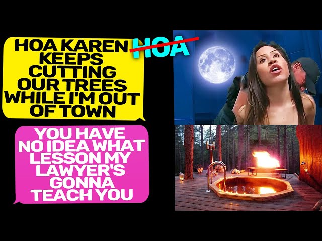 HOA Karen, My Lawyer will Teach you an Expensive Lesson! I Am the Owner of the Land r/EntitledPeople