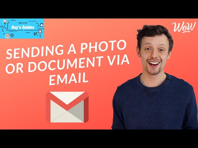 Guy's Guides for Seniors: How to Send a Photo or Document via Email (Gmail) - Desktop and Mobile
