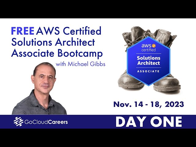 AWS Certified Solutions Architect Associate 2023 Day one (Full Free AWS course!)