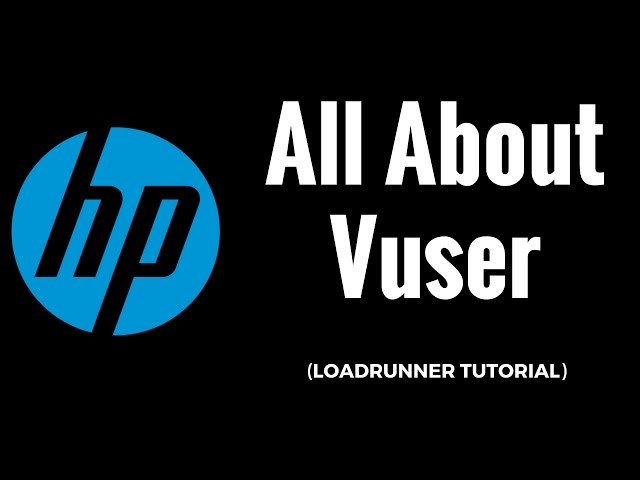 VuGen vuser script for beginners - HP/LoadRunner Tutorial
