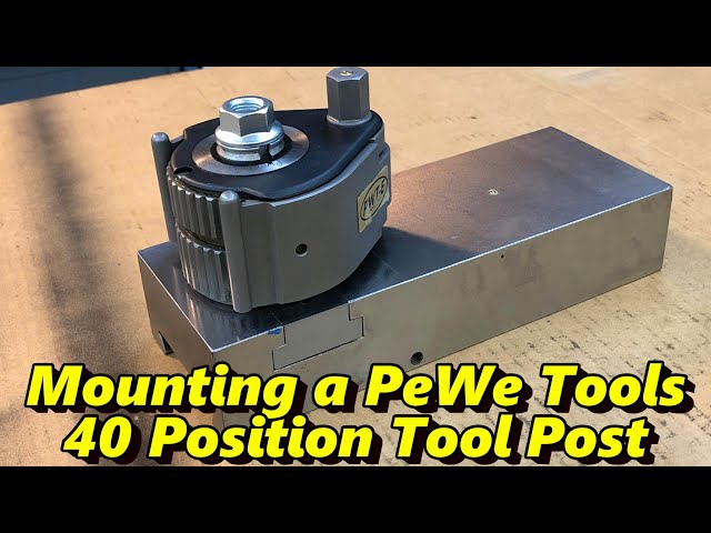 SNS 314 Part 1: Mounting a Multifix Tool Post