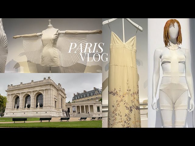 Fashion exhibition: archive from Martin Margiela, Versace, Alexander McQueen... | Paris fashion vlog