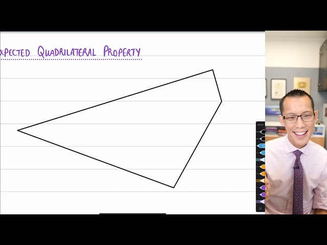 Vector Geometry Proofs (1 of 3: An unexpected quadrilateral property)