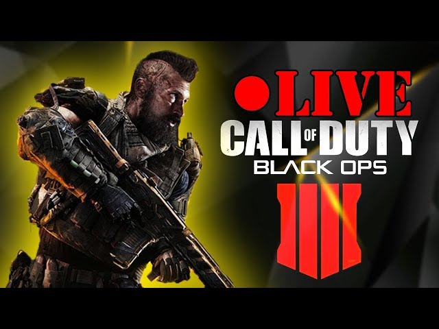 Call of Duty: Black Ops 4 Livestream