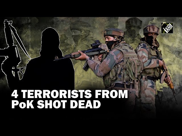 Indian Army foils another attempt to infiltrate J&K, 4 terrorists gunned down in valley