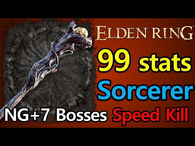Elden Ring - How fast can 99 stats mage kill bosses? (NG+7 bosses fights) #eldenring #gaming