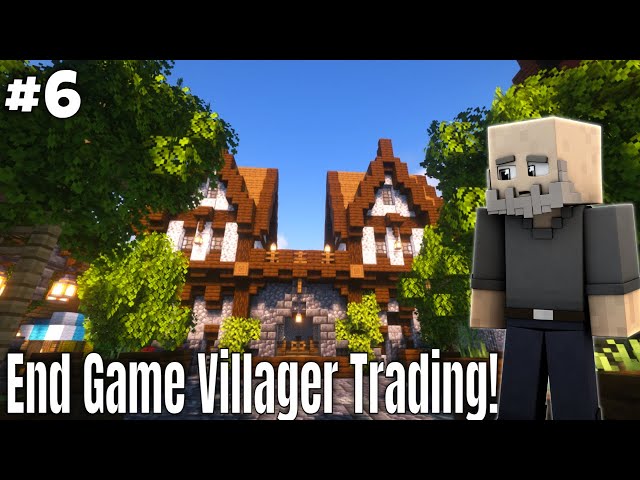 End Game Villager Trading | Hardcore Minecraft Survival [ep. 6]