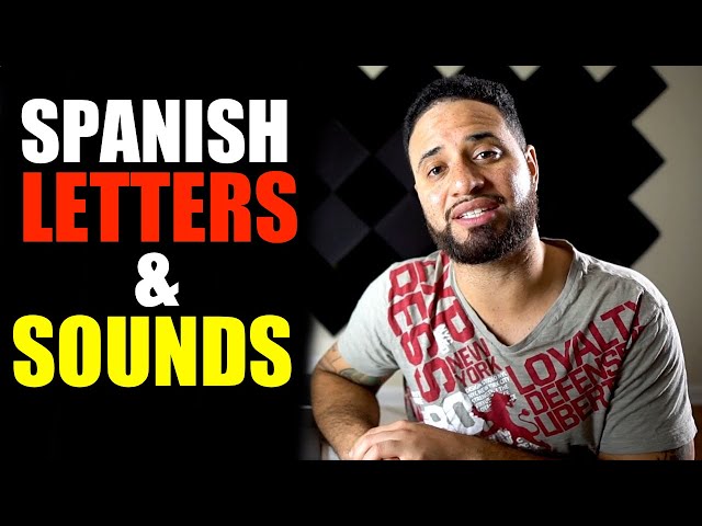 Learn How To Say The Letters and Sounds In Spanish | Spanish Alphabet