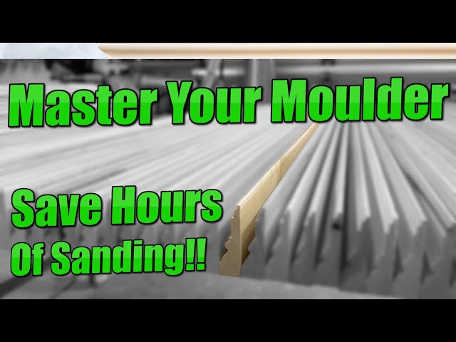 Spindle Moulder Tips - Improve Finish Quality with This