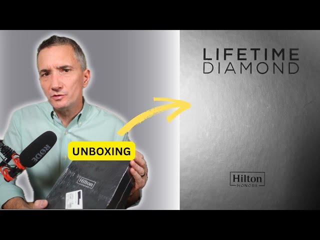 Hilton Lifetime Diamond Unboxing-2024 Gift!