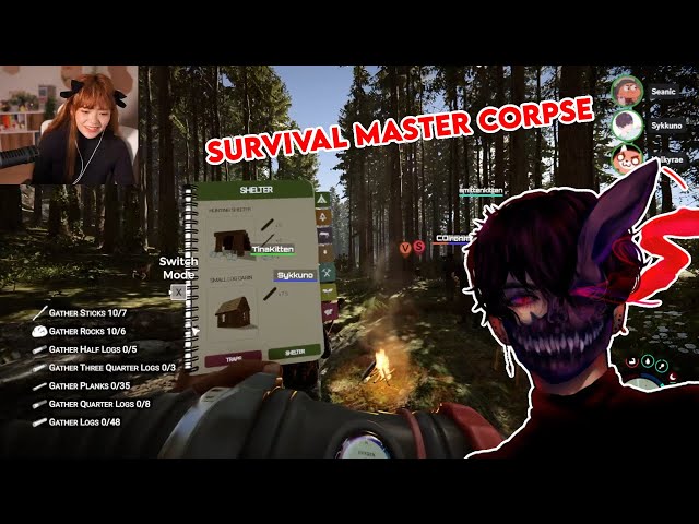 Corpse Husband Livestream 2/24 | Sons of the Forest w/ Miyoung, Sykkuno, Valkyrae, etc.