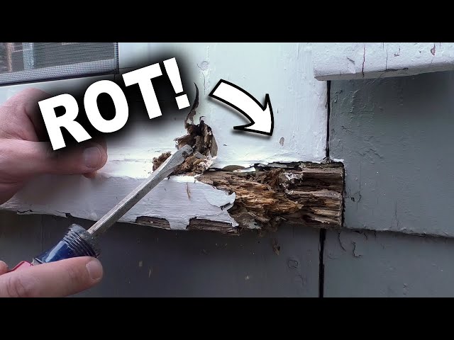 How to Replace Water Damaged Window Sill and Trim