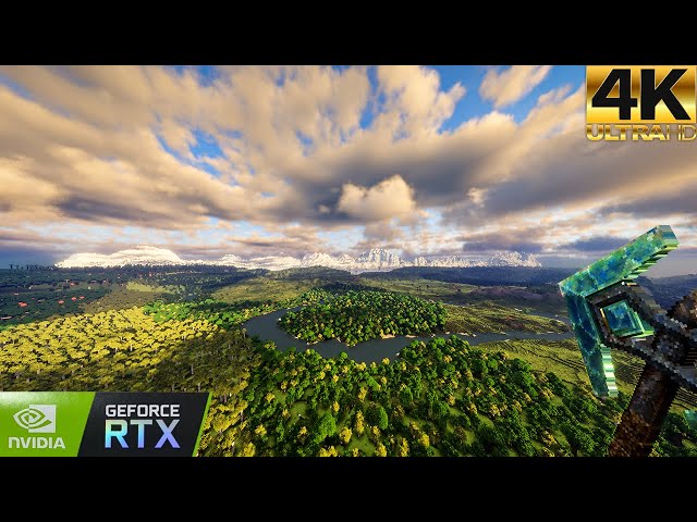 Can a RTX 4080 Manage ULTRA REALISTIC Minecraft?? | Distant Horizon | Bliss Shaders | Patrix x128