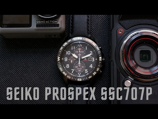 The Seiko Prospex SSC707P - A Practical Tactical Quartz Chronograph